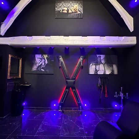 Loveroom De Luxe - Theme 50 Nuances De Grey Maison Privative Spa Insolite Douchy-les-Mines Luaran gambar