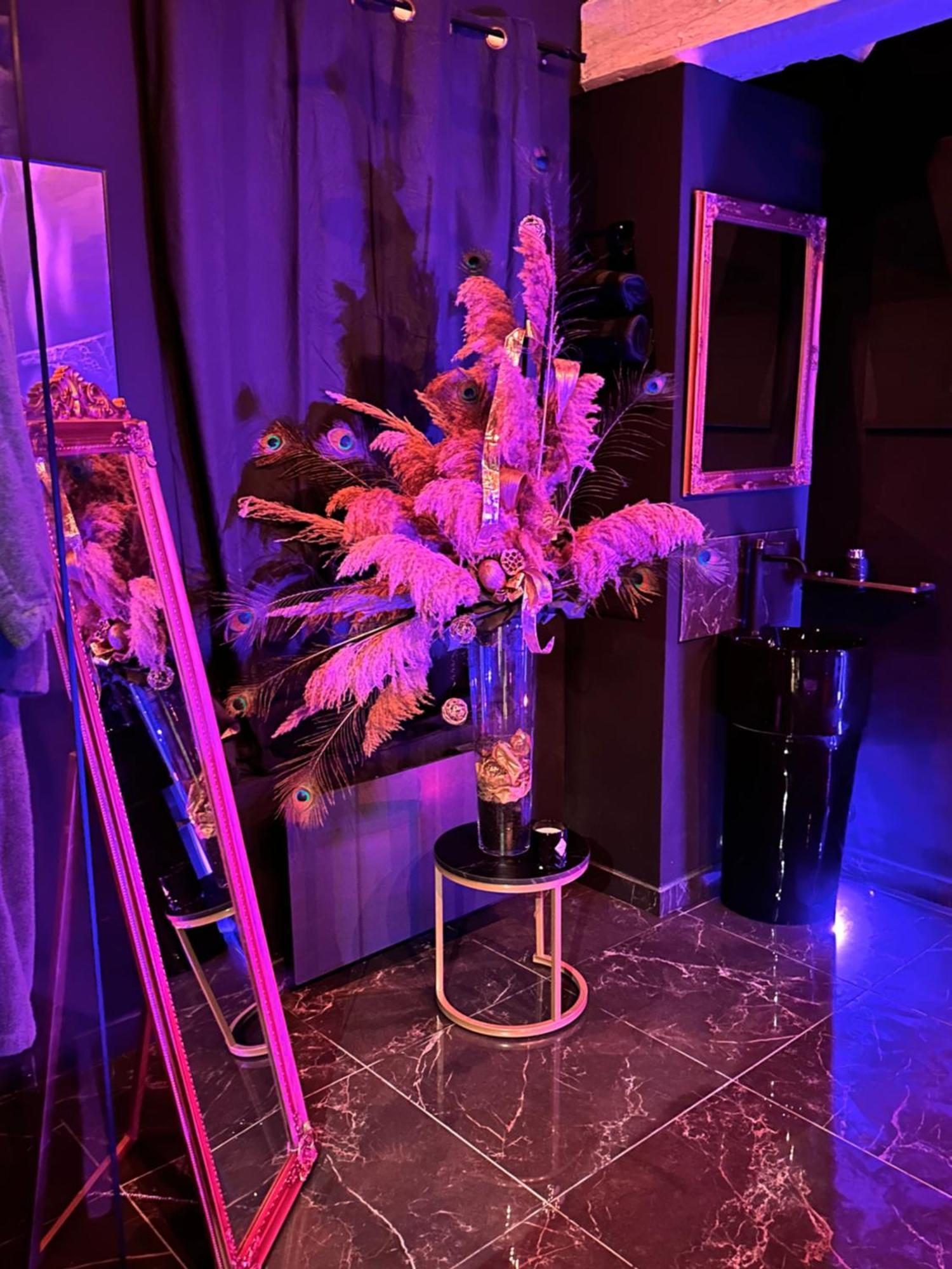 Loveroom De Luxe - Theme 50 Nuances De Grey Maison Privative Spa Insolite Douchy-les-Mines Luaran gambar